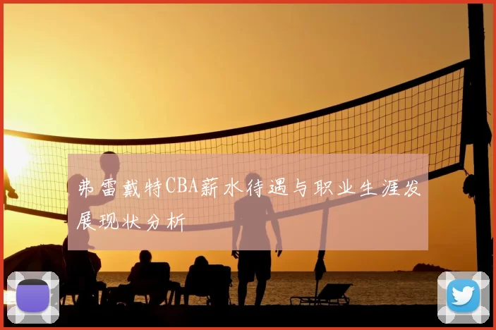 弗雷戴特CBA薪水待遇与职业生涯发展现状分析