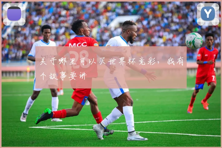 关于哪里可以买世界杯竞彩,我有个故事要讲